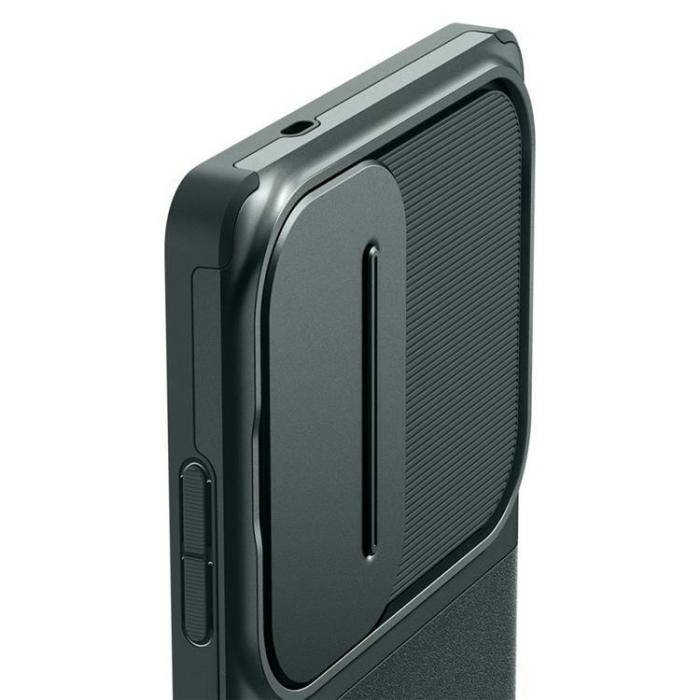 Spigen - Spigen Galaxy S25 Ultra Mobilskal Optik Armor - Grön