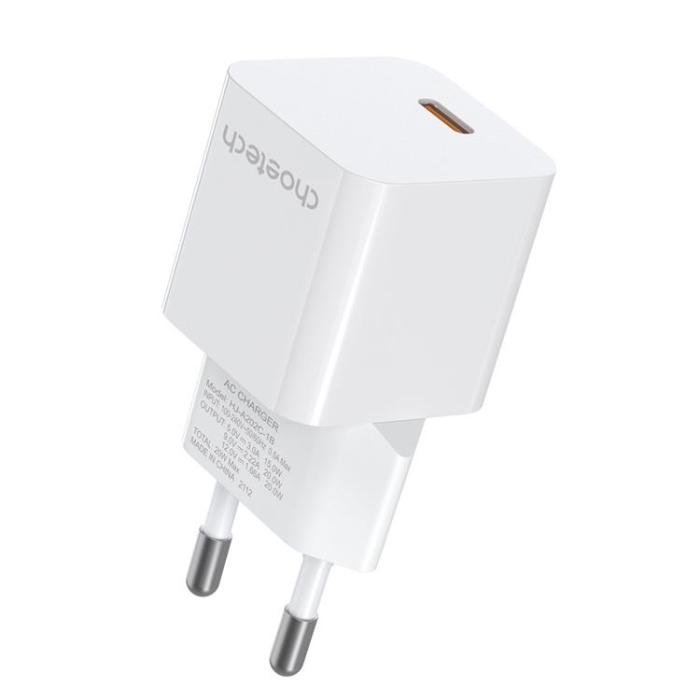 Choetech - Choetech Väggladdare 20W USB Typ-C - Vit