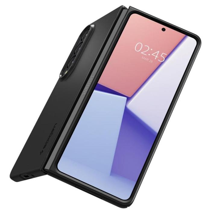 UTGATT - Spigen Galaxy Z Fold 4 Skal Air Skin - Svart