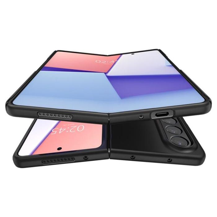 UTGATT - Spigen Galaxy Z Fold 4 Skal Air Skin - Svart