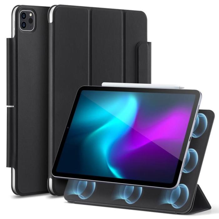 UTGATT1 - ESR iPad Pro 12.9 (2022/2021/2020) Fodral Rebound Magnetic - Rugged Svart