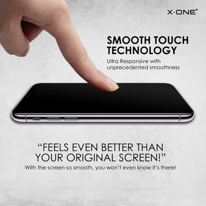 X-One - X-ONE Full Cover matt Härdat Glas till iPhone 11