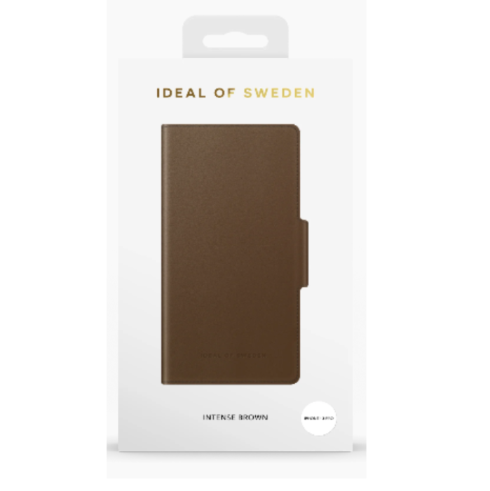 UTGATT1 - Ideal of Sweden iPhone 13 Pro Max Plånboksfodral Atelier - Intense Brun