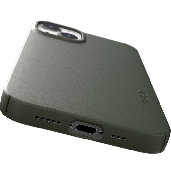 UTGATT5 - NUDIENT iPhone 13 Skal Thin Case V3 MagSafe - Grön