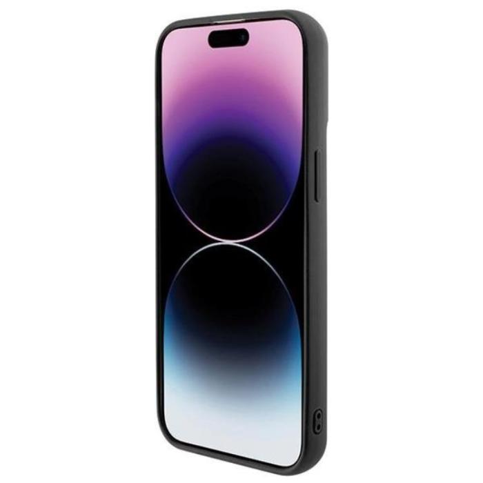 Guess - Guess iPhone 15 Pro Max Mobilskal Disco Metal Script- Svart