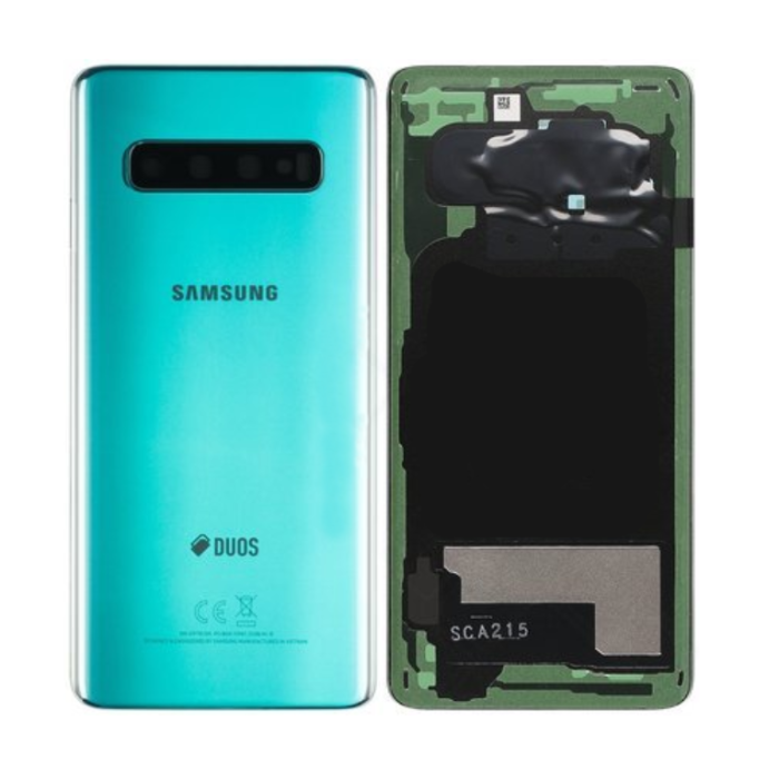 UTGATT1 - Samsung Galaxy S10 Baksida Duos - Grön