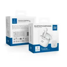 Blue Star - Blue Star Tr&aring;dl&ouml;sa In-Ear H&ouml;rlurar Bluetooth TWS FI7 - Vit