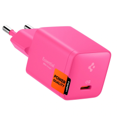 Spigen - Spigen V&auml;ggladdare 30W Essential 1-Port EE301EU-GAN - Rosa