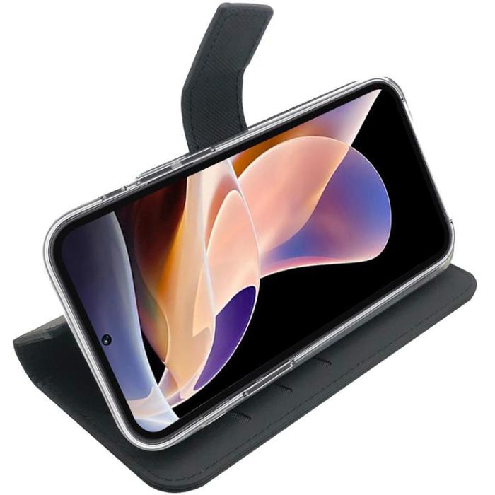 Celly - Celly Galaxy A13 4G Plånboksfodral - Svart