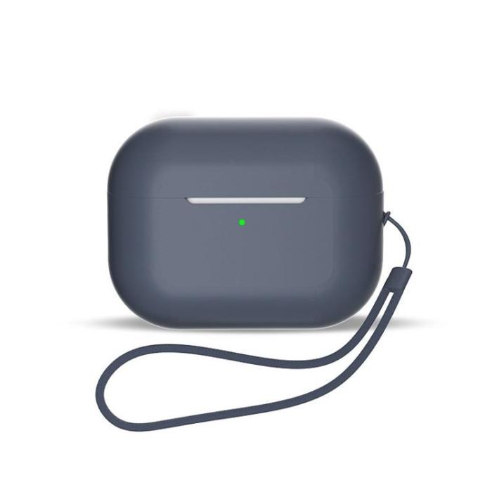 OEM - AirPods 1/2 Skal Silikon med Handledsrem - Blå