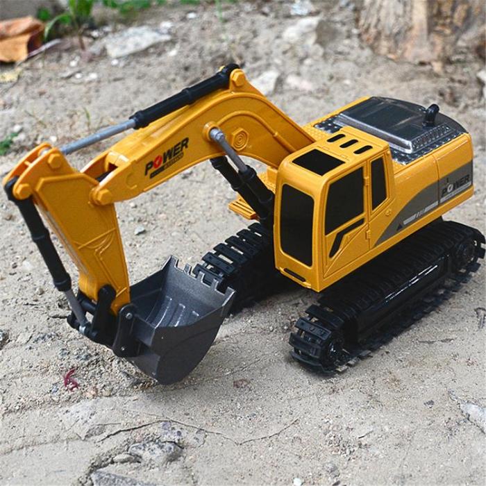 OEM - RC Truck Mini Fjärrstyrd Bulldozer med Ljud Barn Ålder 4-10 år 1027