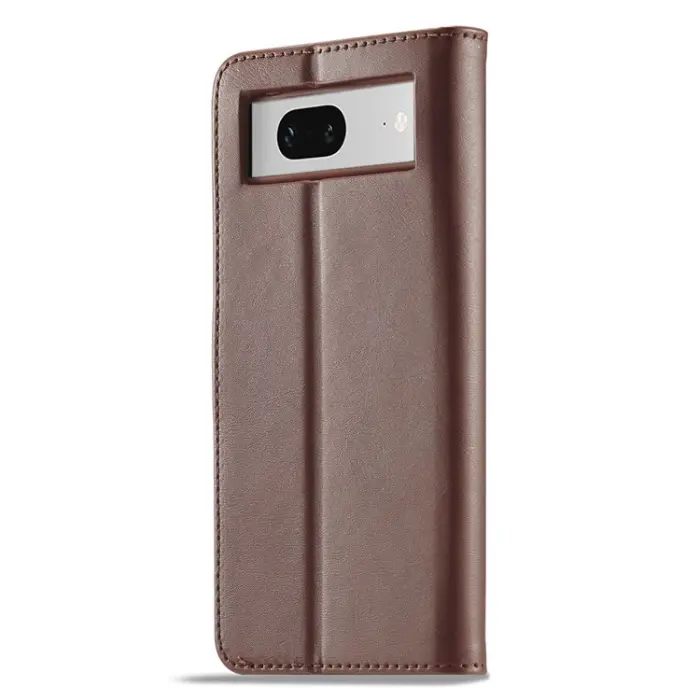 LC.imeeke - LC.IMEEKE Google Pixel 7 Plånboksfodral Calf Texture - Brun