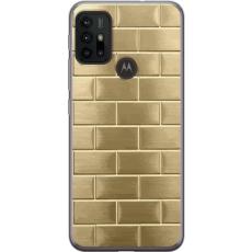 iSecrets - Mobilskal till Motorola Moto G30 med Gyllene Murstenar