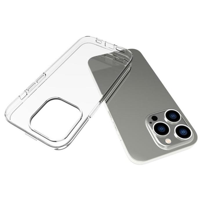 OEM - Ultratunnt iPhone 14 Pro Max Skal Mjukplast - Transparent