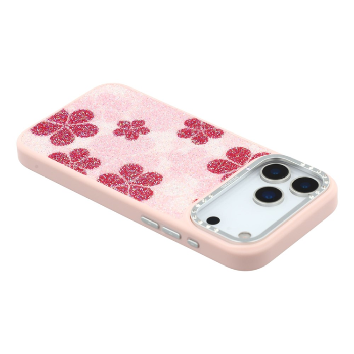 JAUCASE - JAUCASE iPhone 17 Pro MagSafe Mobilskal Flower - Rosa