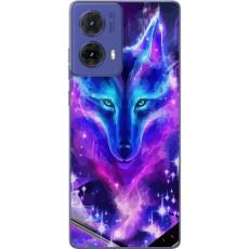 iSecrets - Mobilskal till Motorola Moto G85 med Neon Varg