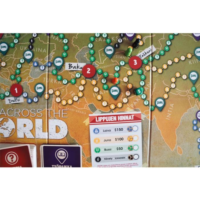 GAMES4U - GAMES4U Brädspel Race Across the World Suomi (FI)