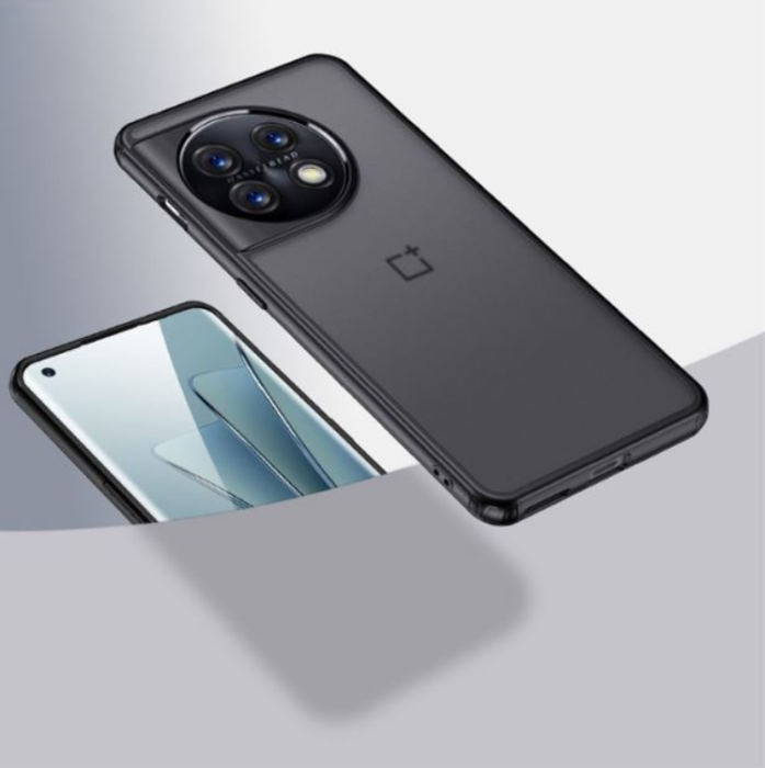 OEM - OnePlus 11 5G Mobilskal DropProof Hybrid TPU - Matte Svart
