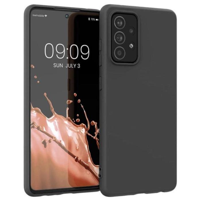 OEM - Galaxy A22 4G Mobilskal Silikon - Svart