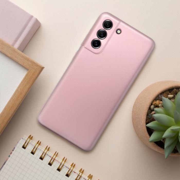 OEM - METALLIC skal för Samsung A34 5G rosa