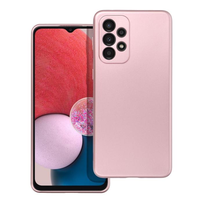 OEM - METALLIC skal för Samsung A52 5G rosa