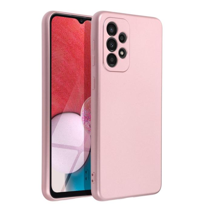 OEM - METALLIC skal för Samsung A52 5G rosa