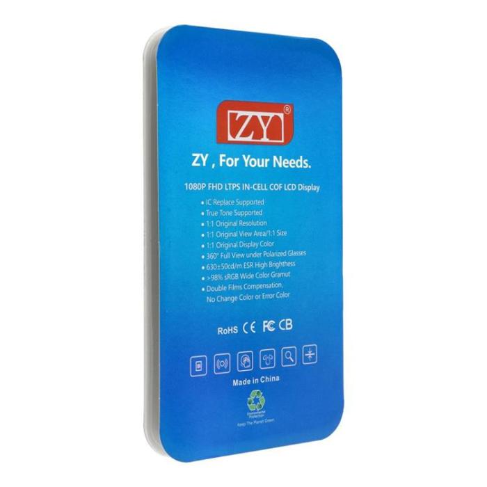 OEM - iPhone 14 Visa Pekskärm ZY LTPS IC Överförbar - Svart