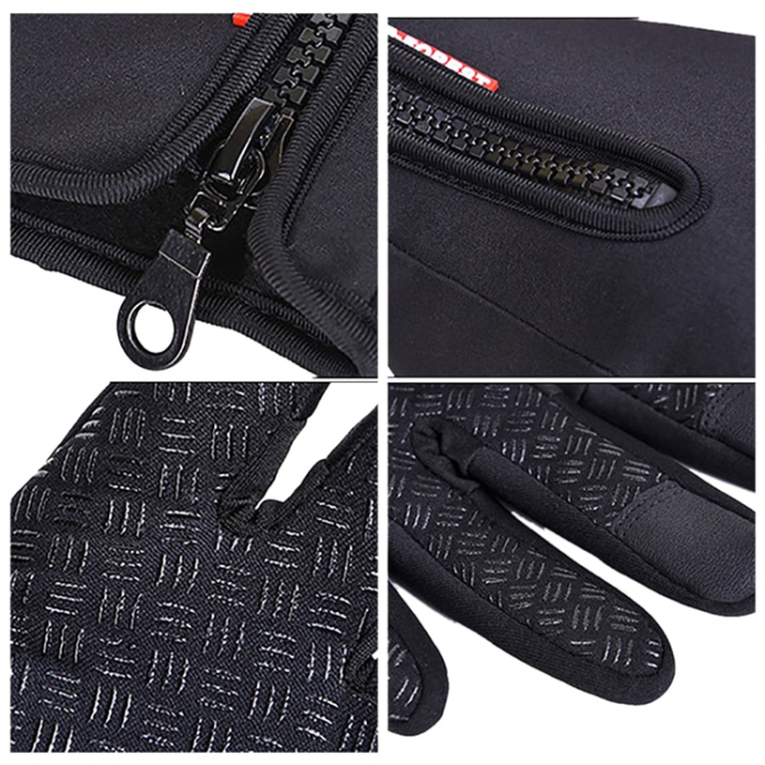 OEM - Vattenavvisande touchvantar / handskar - Large - Svart