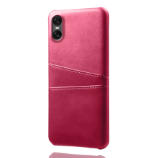 A-One Brand - Sony Xperia 10 VII Mobilskal med Dual Kortfack - Rosa
