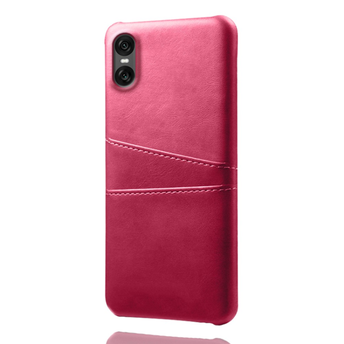 A-One Brand - Sony Xperia 10 VII Mobilskal med Dual Kortfack - Rosa