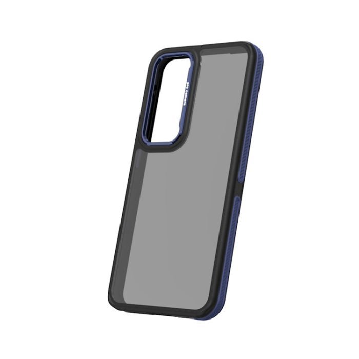 OEM - Galaxy S23 Mobilskal Crystal Black - Blå