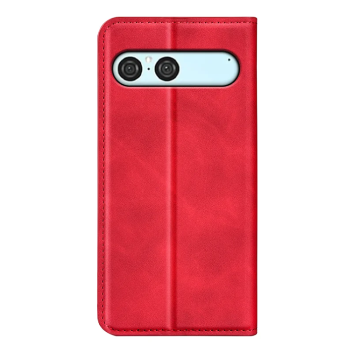 A-One Brand - Sony Xperia 10 VII Plånboksfodral Skin Touch - Röd