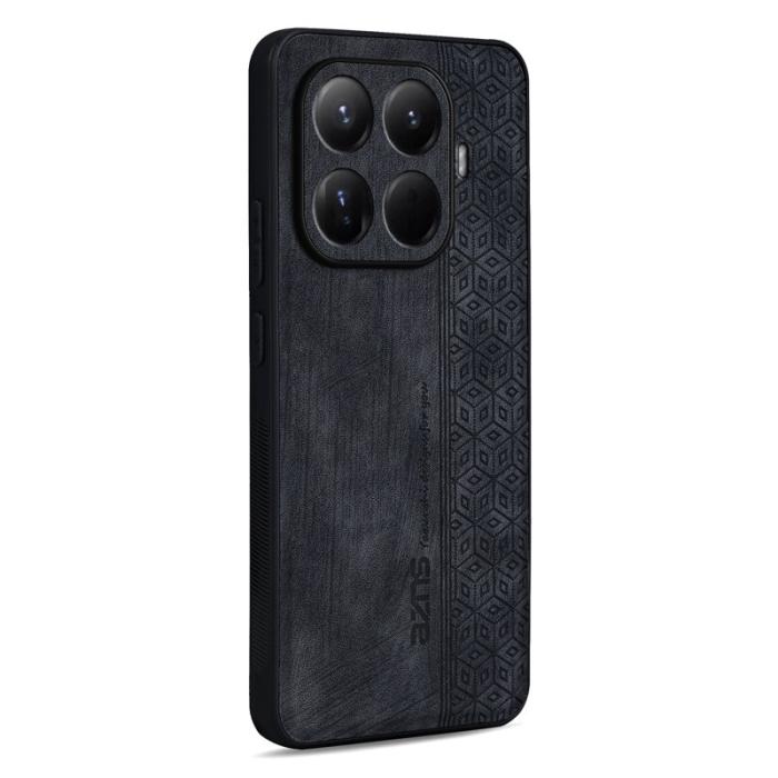 AZNS - AZNS Xiaomi 15T Pro Fodral KonstLäder - Skyddande - Svart