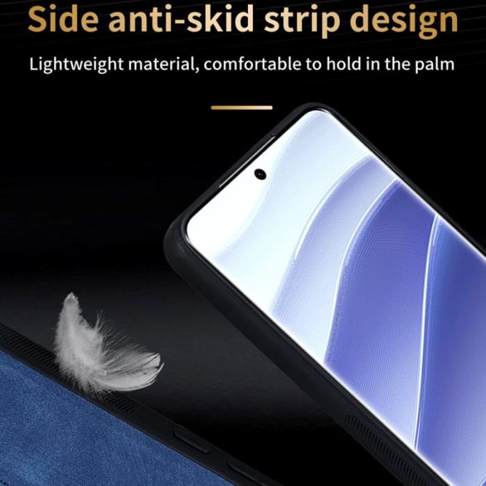 AZNS - AZNS Xiaomi 15T Pro Fodral KonstLäder - Skyddande - Svart