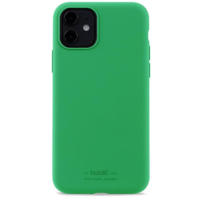 UTGATT5 - Holdit iPhone 11/XR Skal Silikon - Gräs Grön