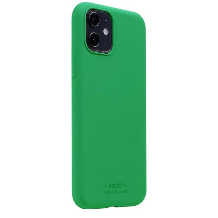 UTGATT5 - Holdit iPhone 11/XR Skal Silikon - Gräs Grön