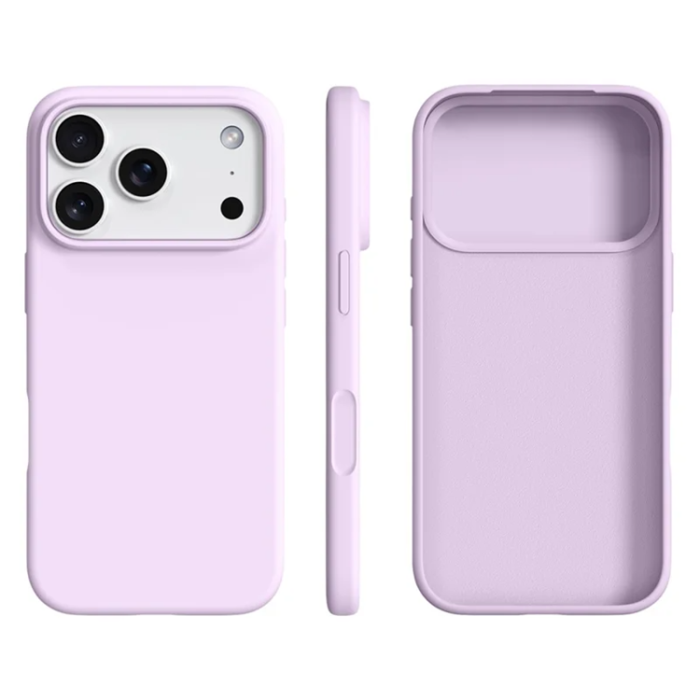 A-One Brand - iPhone 17 Pro Max Mobilskal Ultra Thin Silikon - Bean Lila