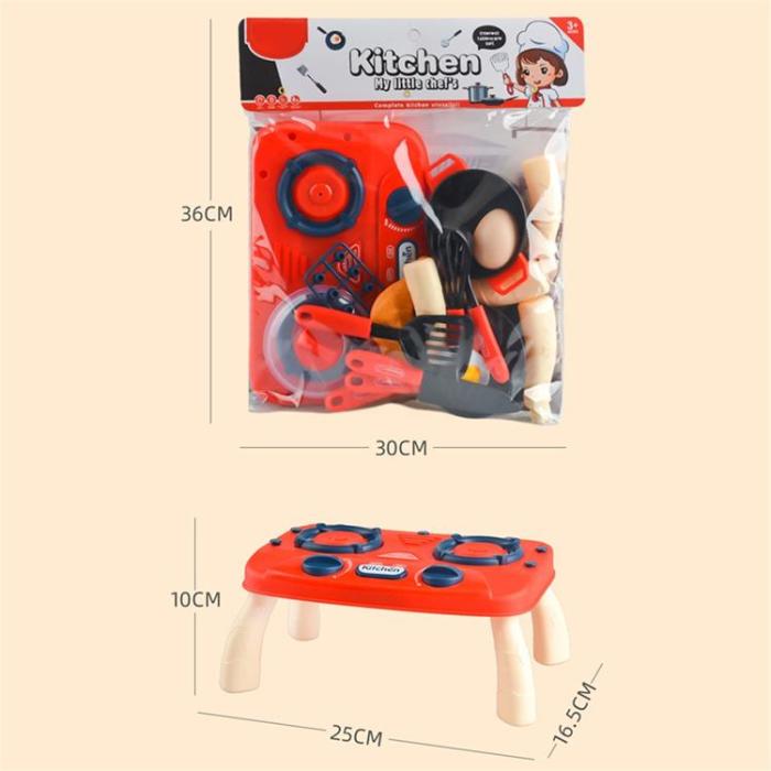 OEM - Spisleksak Simulering Matlagning Köksredskap Set för Barn (3+ år)