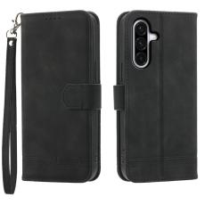 DIERFENG - DIERFENG DF-03 Pl&aring;nboksfodral Konstl&auml;der - Svart f&ouml;r Samsung Galaxy A17 5G