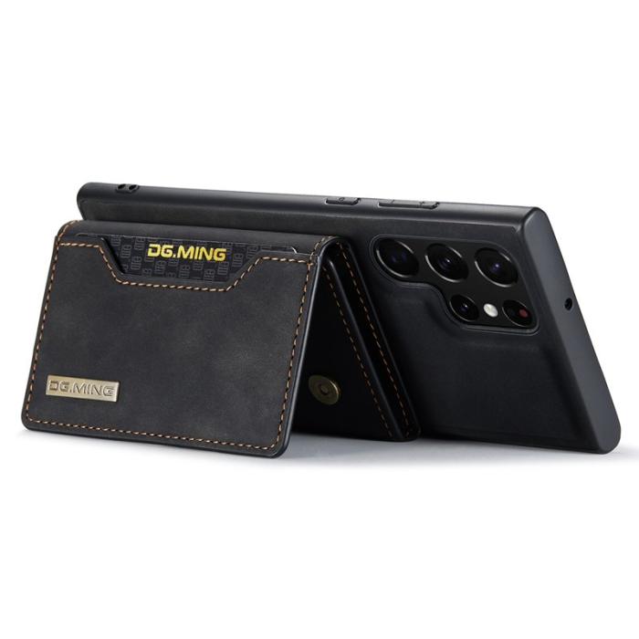 DG.MING - DG.MING M2 Series Mobilskal till Samsung Galaxy S24 Ultra Kickstand Svart