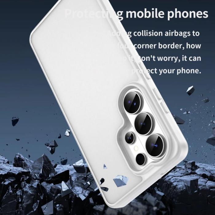 OEM - Mobilskal till Samsung Galaxy S26 Ultra TPU Plast Skydd - Matt Vit