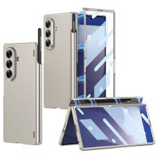 GKK - GKK Samsung Galaxy Z Fold7 Fodral Magnetisk Hinge PC - Gr&aring;
