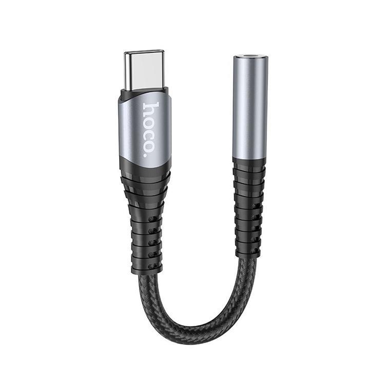 HOCO AUX 3.5mm till USB-C Adapter LS33 - Grå | 505295 | AlltMobil