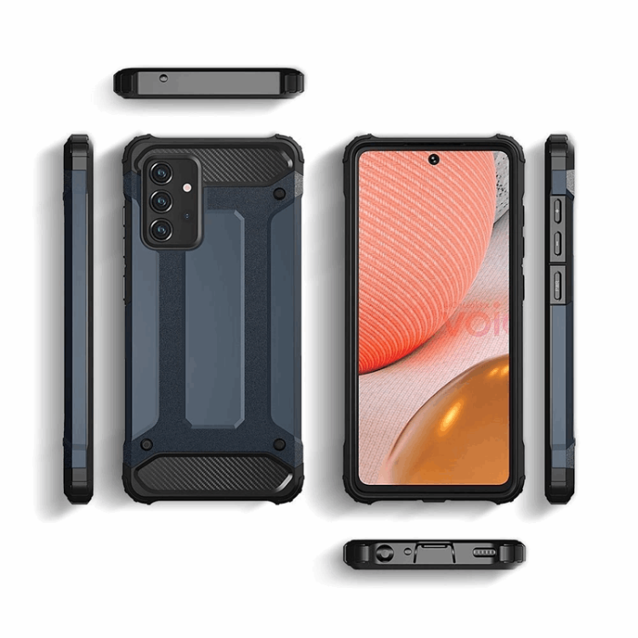 OEM - Galaxy A56 5G Mobilskal Hybrid Armor - Svart