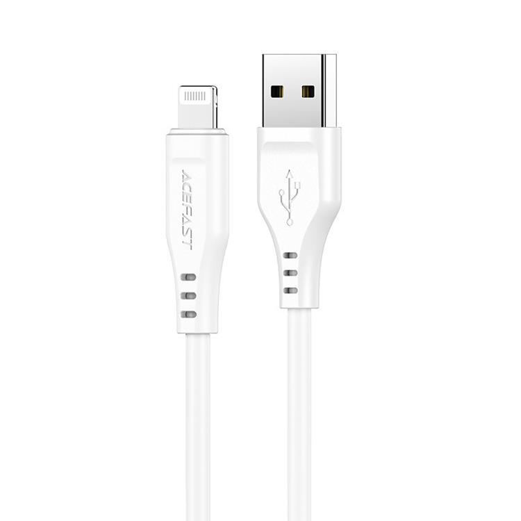 Acefast USB-A till Lightning kabel 1.2m - Vit | 3541 | AlltMobil