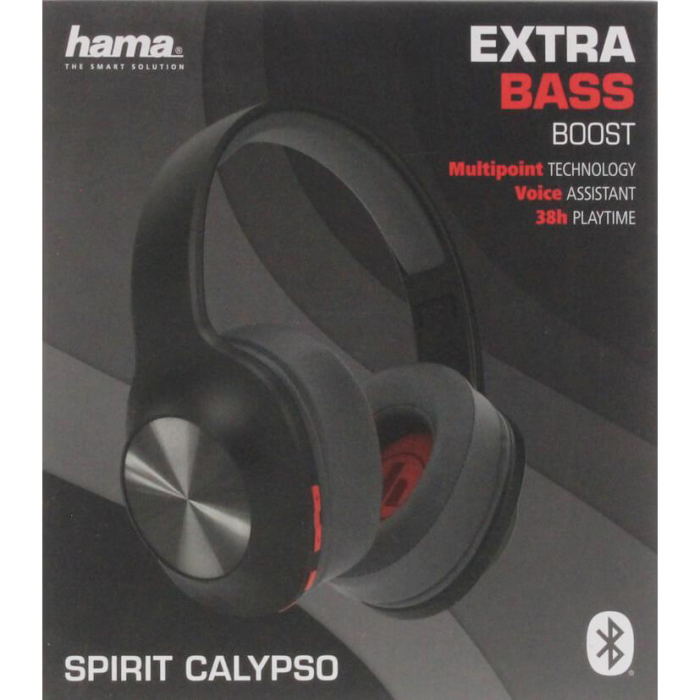 Hama - HAMA Hörlur Over-Ear Spirit Calypso - Svart