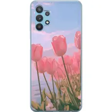 Gustaf - Mobilskal till Samsung Galaxy A32 5G med Rosa Tulpaner