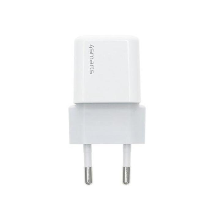 4smarts - 4smarts Snabbladdare 30W 1xUSB-C Med Lightning Kabel - Vit