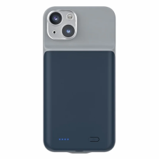 A-One Brand - iPhone 13 Mini Batteriskal 6800mAh T43 - Blå