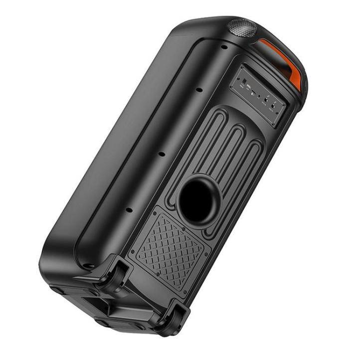 Hoco - Hoco Högtalare Bluetooth + 2 x Trådlösa Mikrofoner HA13 Max- Svart